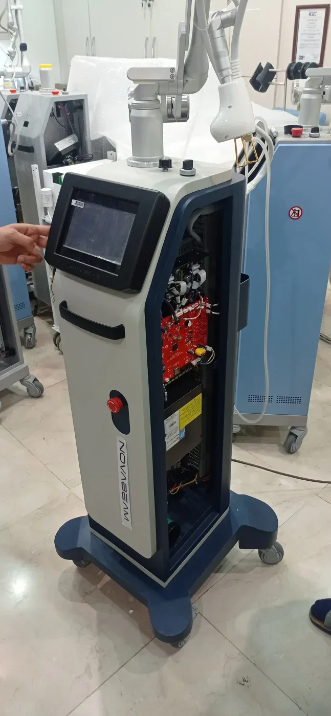 طراحی و ساخت بدنه فلزی دستگاه لیزر فرکشنال CO2 مدل Novabeam با ورقکاری CNC